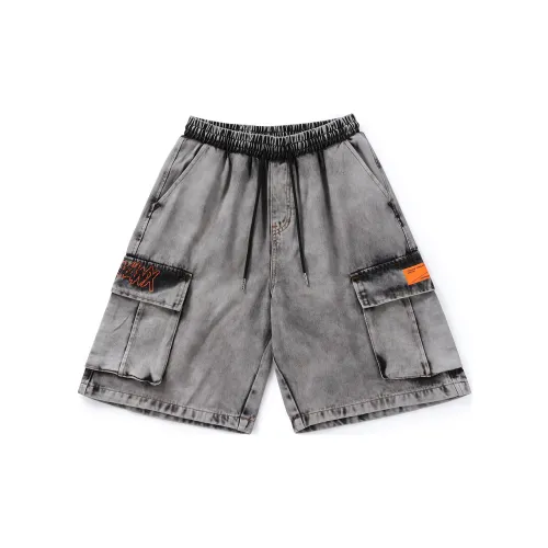 GENANX Cargo Shorts Men Gray