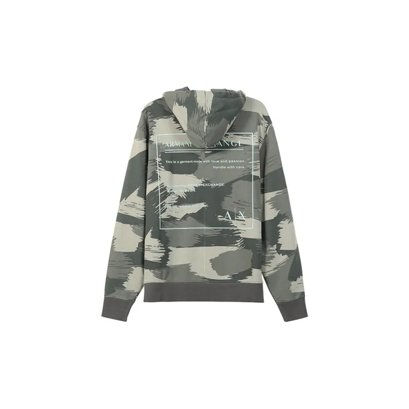 ARMANI EXCHANGE Sweatshirts Men Dark Green-1