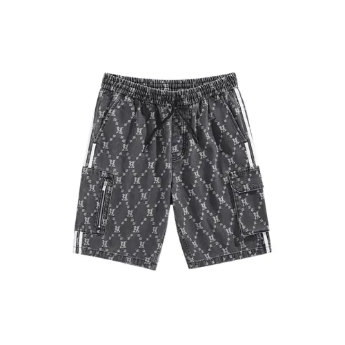 PEACEBIRD MEN Cargo Shorts Unisex Gray