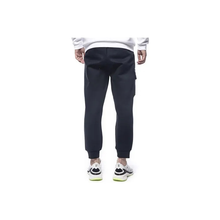 ANTA Knitted Sweatpants Men Black-1