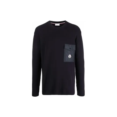 Moncler Sweatshirts Men Navy