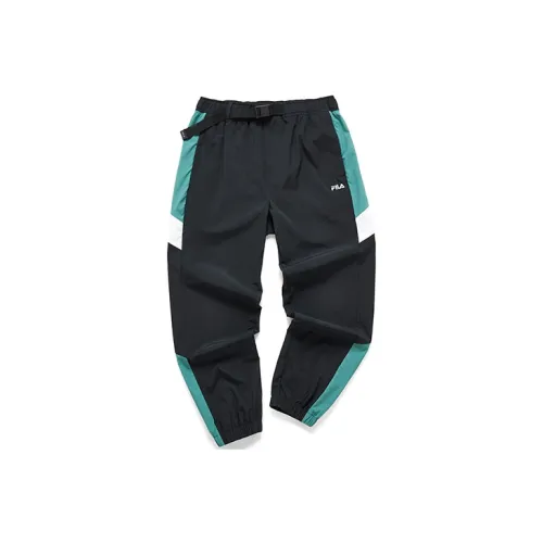 FILA FUSION Knitted Sweatpants Men Jade Green