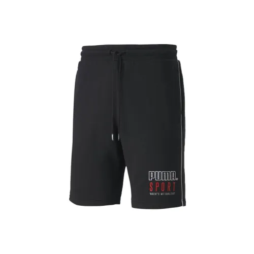 PUMA Sport Knitted Casual Shorts Men Black