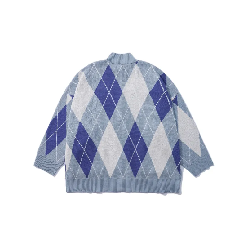 UNVESNO Sweaters Unisex Light Blue-1