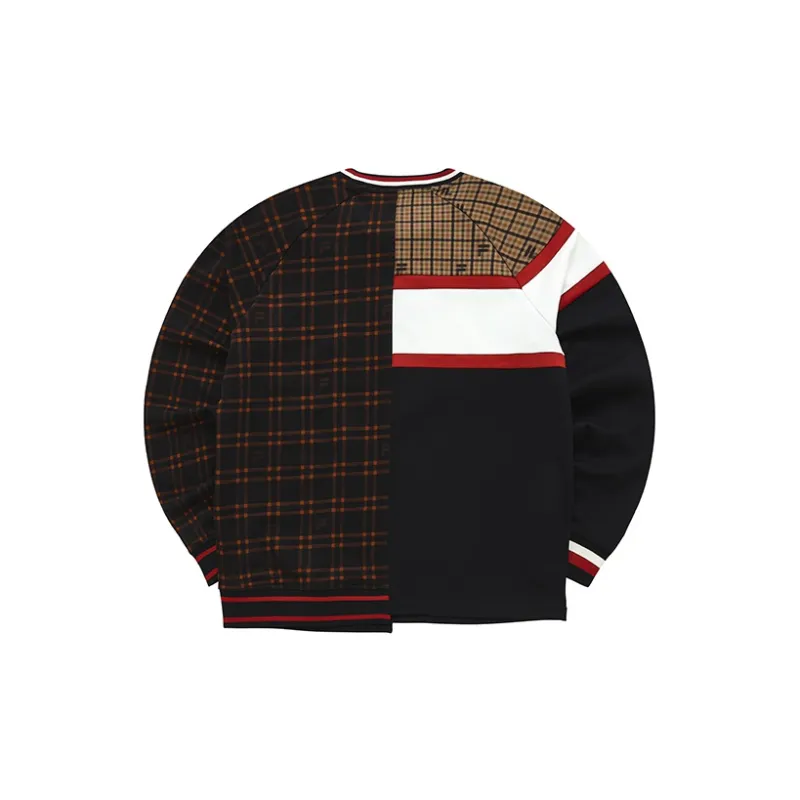 Mihara Yasuhiro X FILA MIHARA YASUHIRO Collaboration Collection Sweatshirts Men Chestnut Brown-1