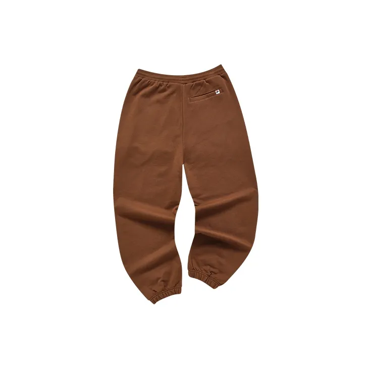 FILA FUSION Knitted Sweatpants Men Raccoon Brown-1