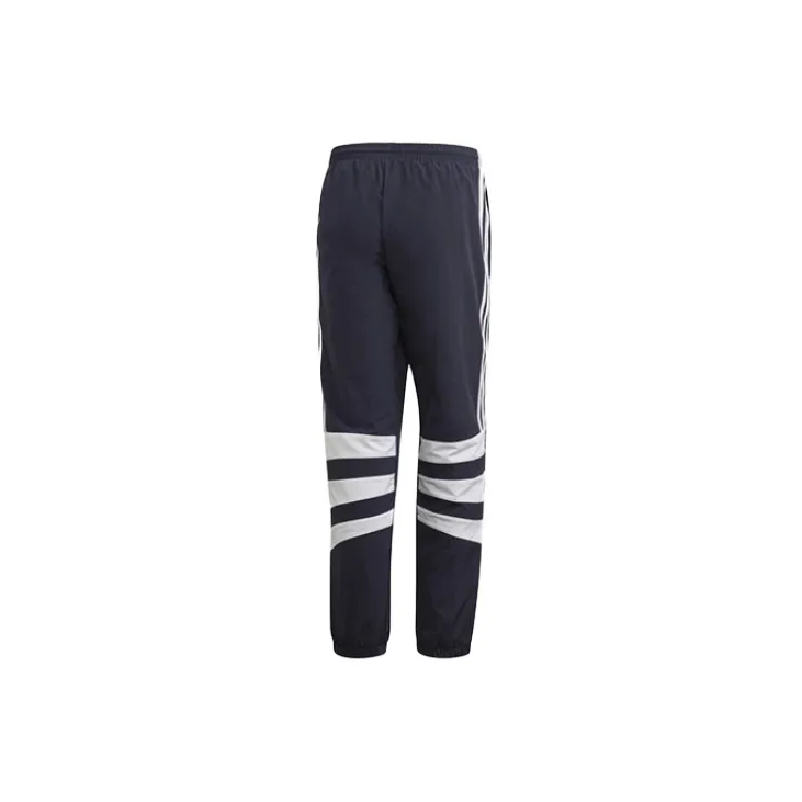Adidas Originals Knitted Sweatpants Men's Navy Blue-1