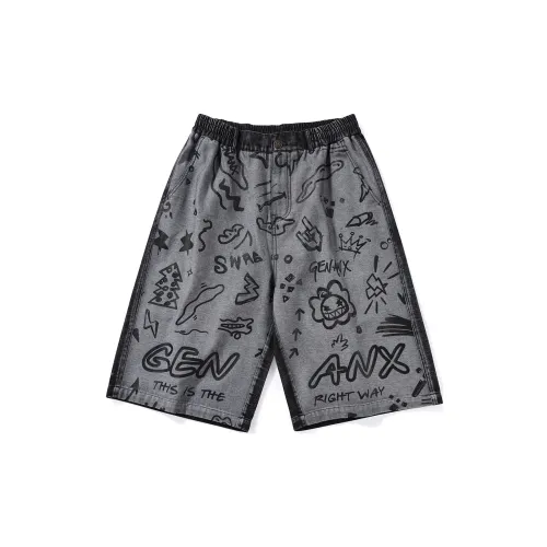 GENANX Men Denim Shorts