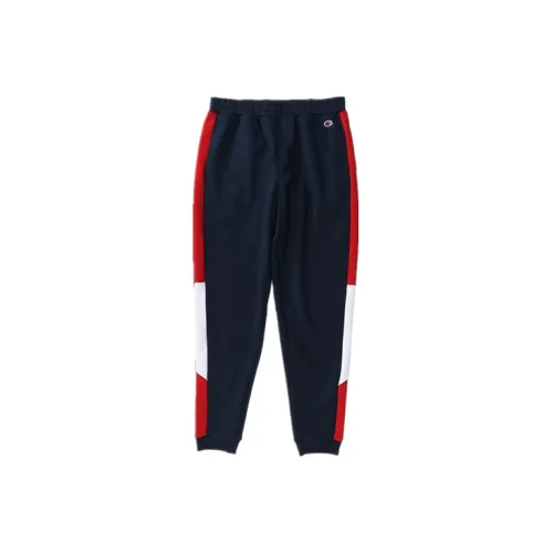 Champion Knitted Sweatpants Men Navy Blue