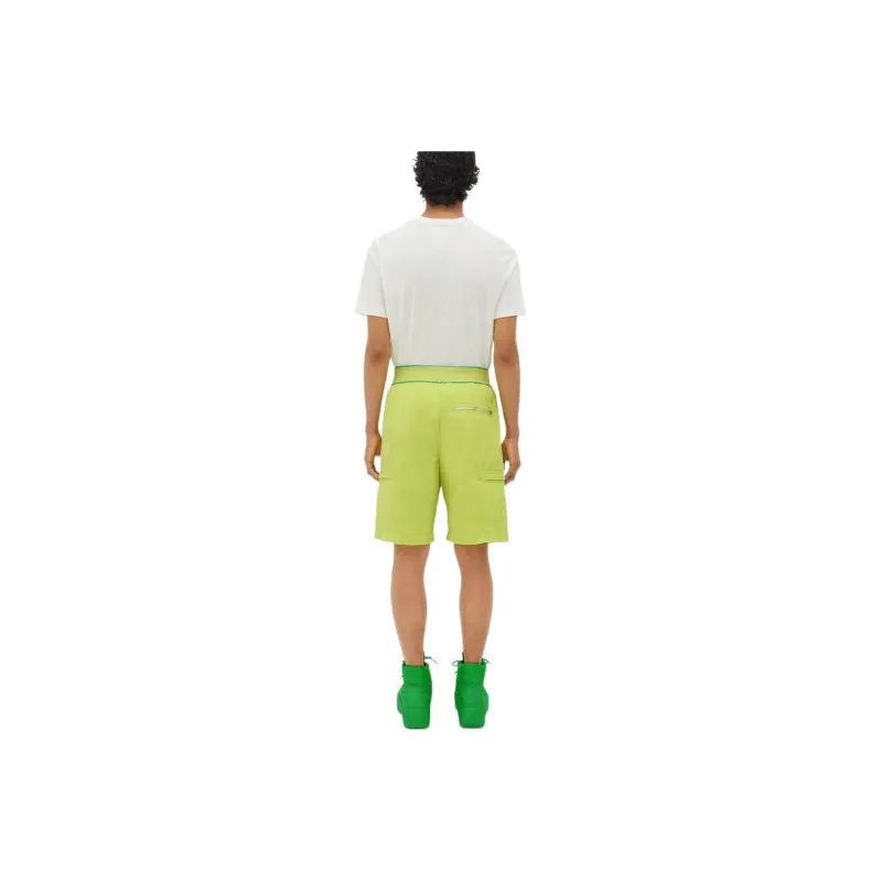 Bottega Veneta Elasticated Waistband Reverse Logo Shorts-1