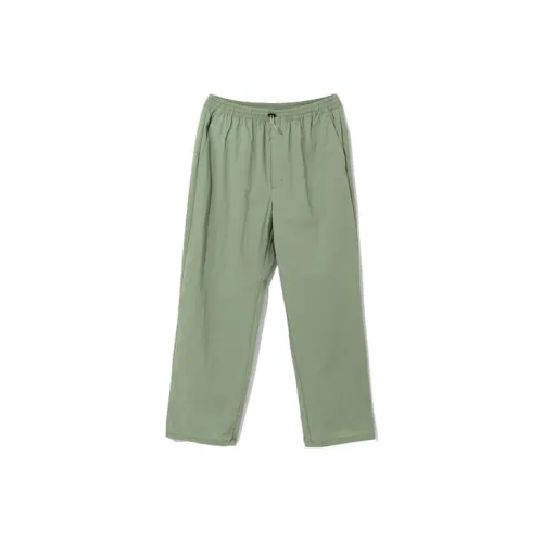 New Era Knitted Sweatpants Men Olive Green