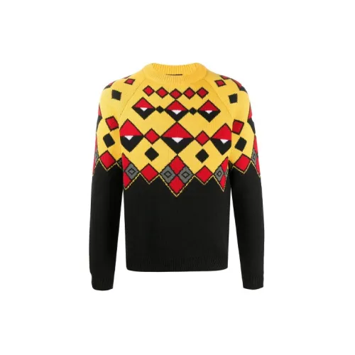 PRADA Sweaters Men Yellow
