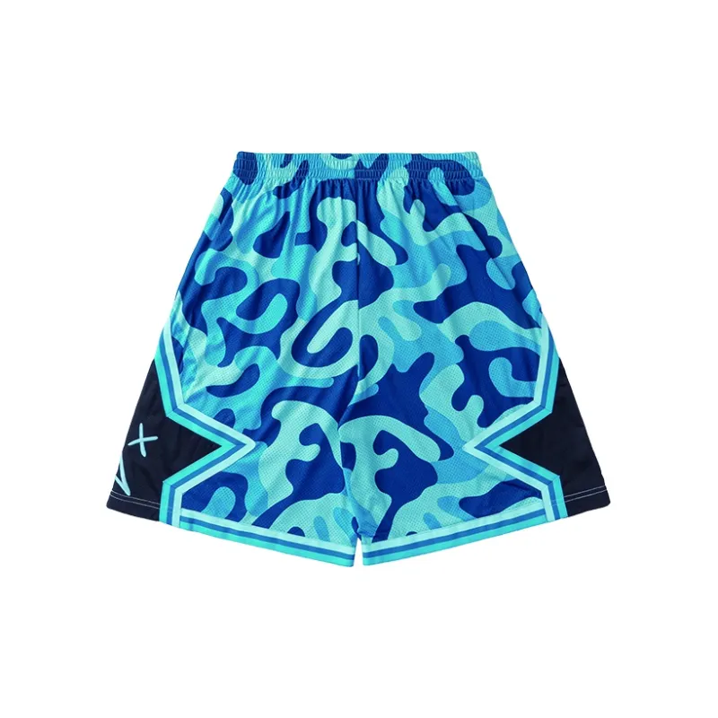 MEDRIA Casual Shorts Unisex Blue-1