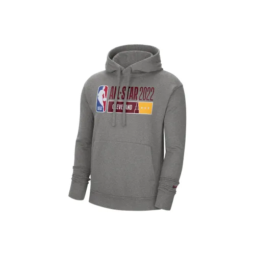 Nike X NBA Sweatshirts Men Gray