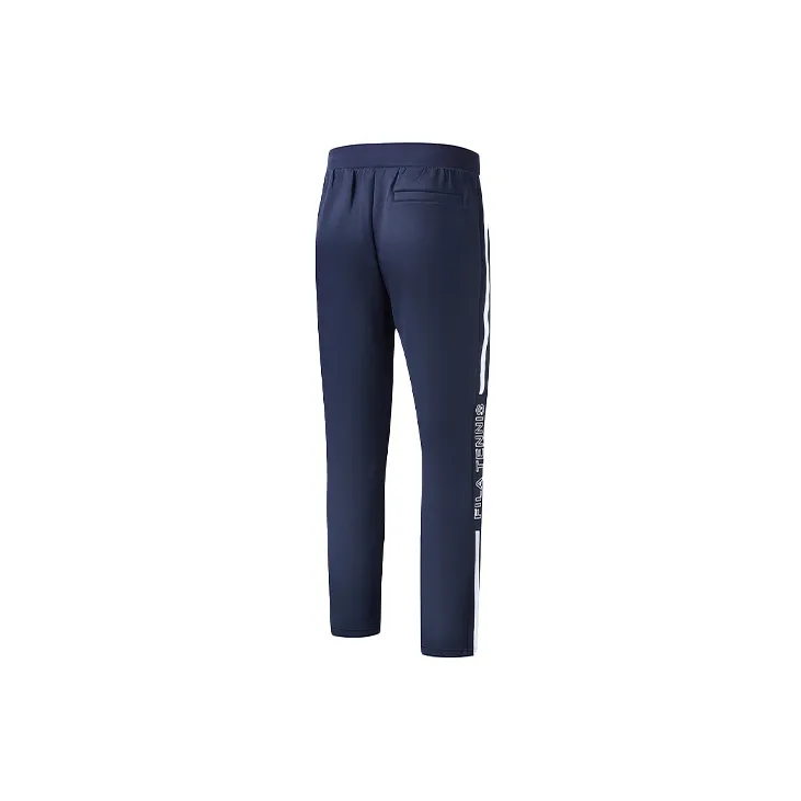 FILA Knitted Sweatpants Men Royal Blue-1