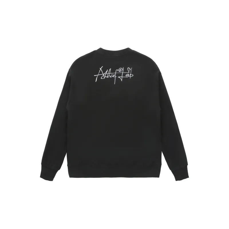 Athief Crew Neck Loose Fit Sweatshirt Unisex-1