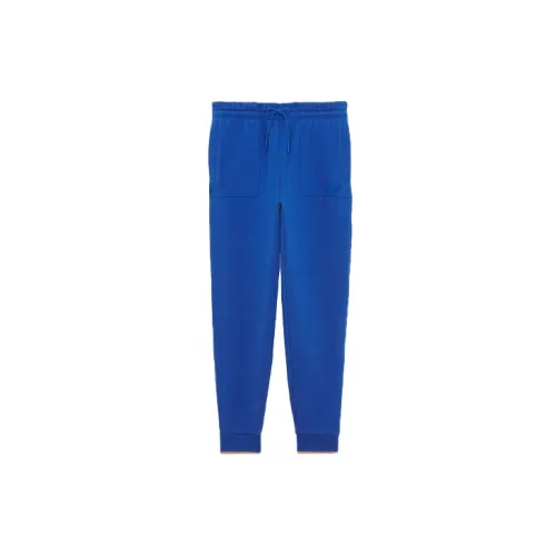 Maison Kitsune Knitted Sweatpants Unisex Blue