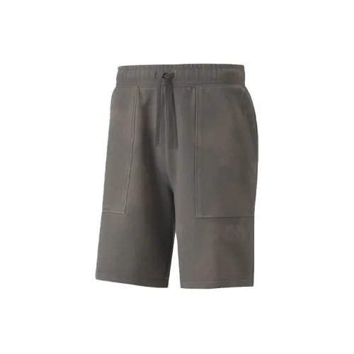 PUMA Casual Shorts Men Slate Gray
