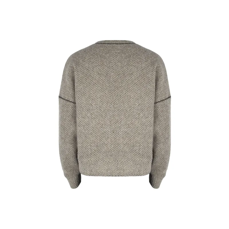 The Last Redemption FW21 Sweater Unisex Light Gray-1