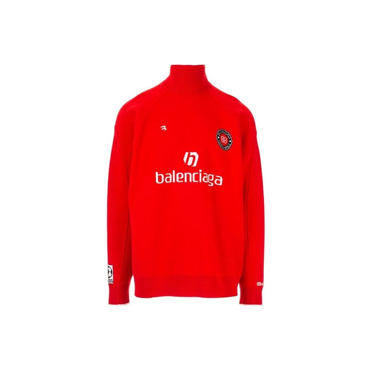 Balenciaga Red Sweaters on Sale Authentic POIZON