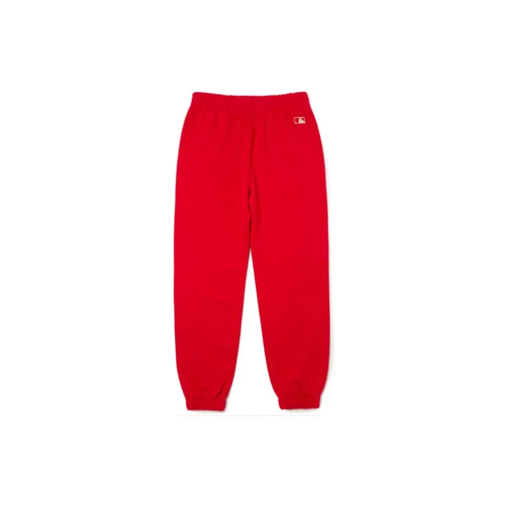 MLB Knitted Sports Pants Unisex Red-1