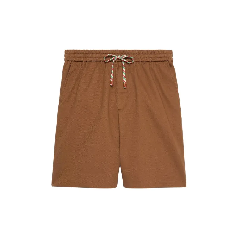 GUCCI SS22 Casual Shorts Men's Brown-1