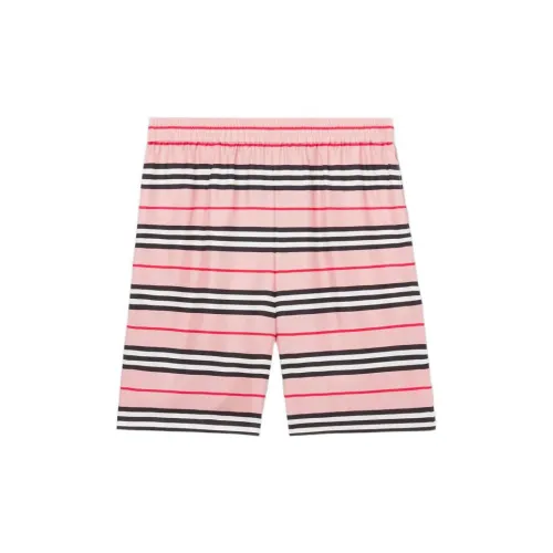 Supreme X Burberry Icon Stripe Silk Twill Shorts Burberry Exclusive 'Dusty Pink'