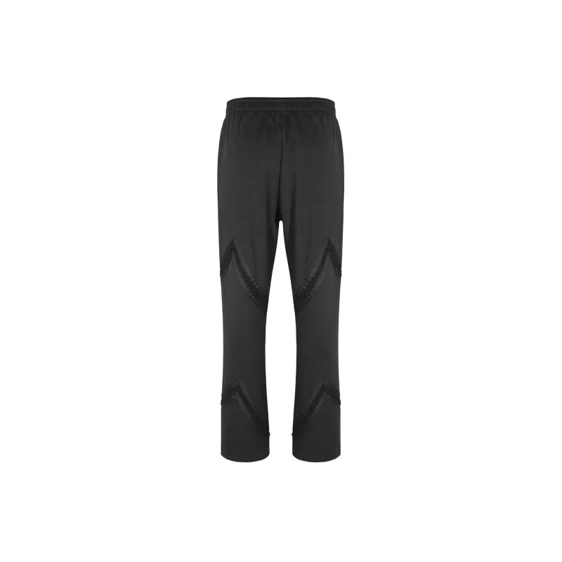The Last Redemption Knitted Sweatpants Unisex Black-1