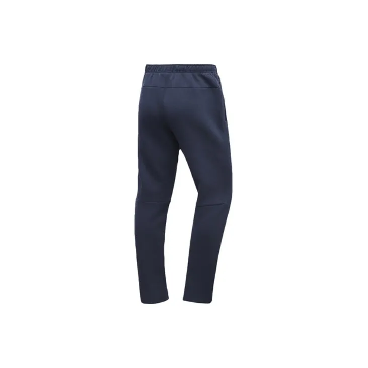 LINING Sports Pants Men Heather Gray Deep Ocean Blue-1
