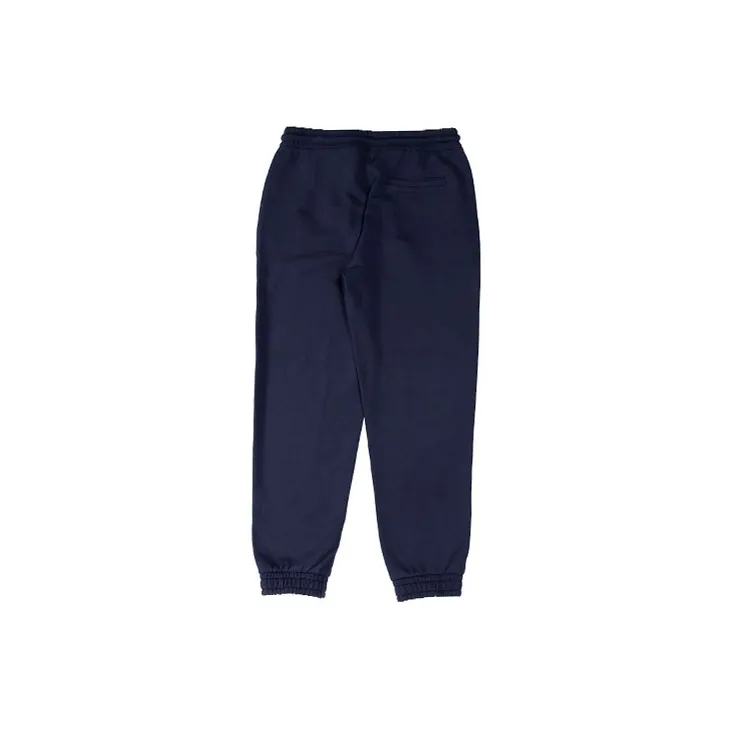 Burberry Knitted Sweatpants Men's Marine Blue-1