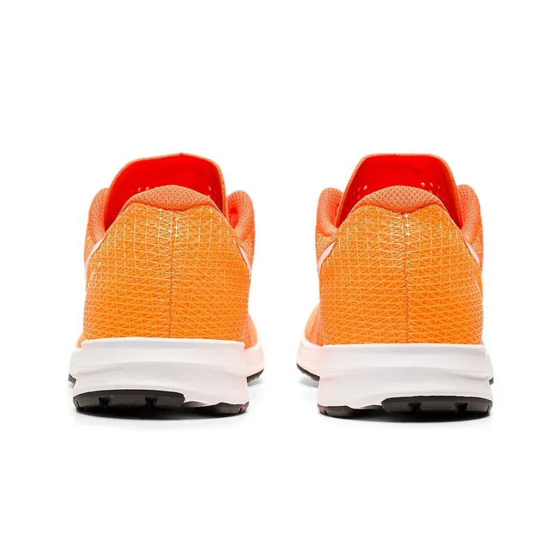 Asics Lyteracer 4 Cushioning, Slip Resistant, And Abrasion Resistant Low Top Running Shoes Women's Orange White-4