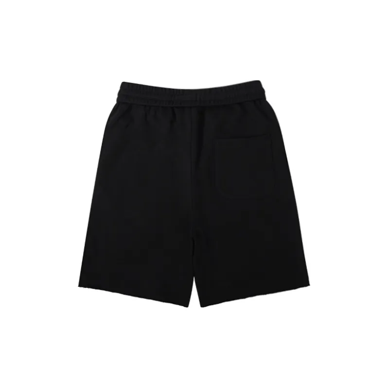 VLONE Gothic Alphabet Series Shorts Unisex Black Blue-1