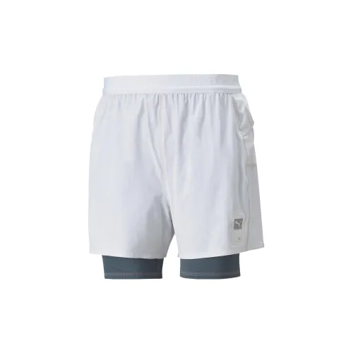 PUMA Casual Shorts Men Gray