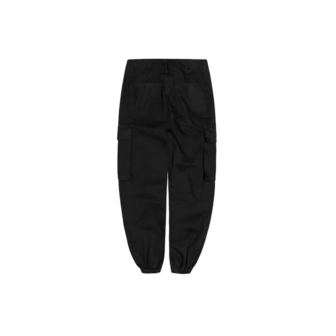 PSO Brand Straight Casual Pants Men's Black-1