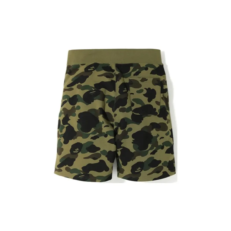 Bape 1st Camo Shark Sweat Short-1