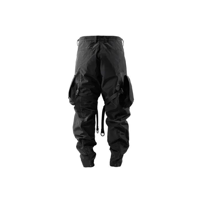 REINDEE LUSION Knitted Sports Pants Unisex Black-1