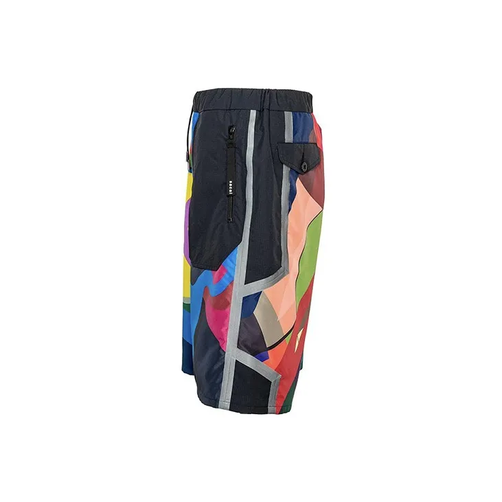 KAWS X Sacai Track Shorts-2