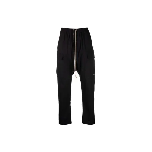 RICK OWENS Knitted Sweatpants Men Black