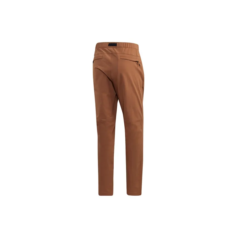 Adidas Knitted Sweatpants Men Earthy Orange-1