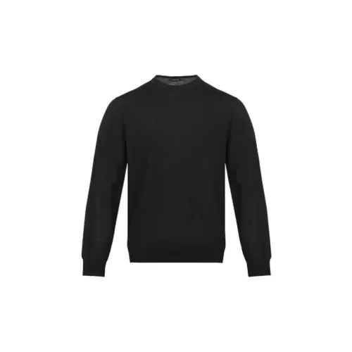 Zzegna Sweaters Men Black