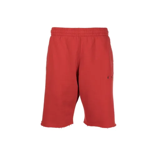 OFF-WHITE SS21 Casual Shorts Men Red