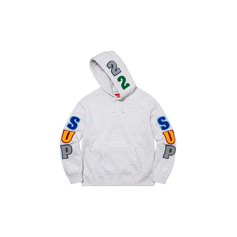 Supreme Team Chenille Hooded Sweatshirt-1