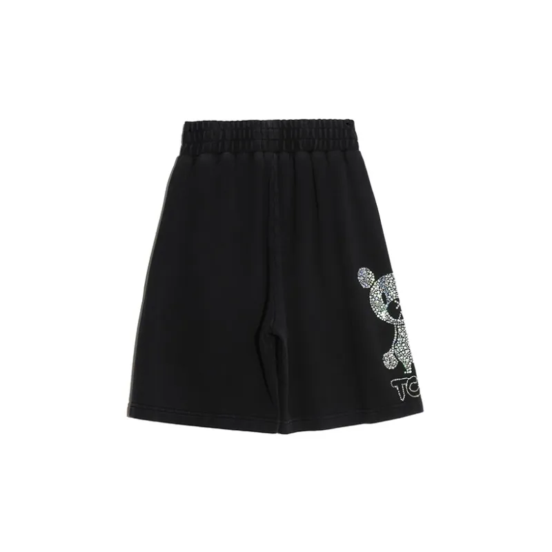 TCH Loose Fit Shorts Unisex Black-1