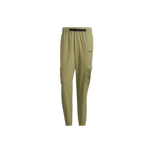 Adidas Neo Knitted Sweatpants Men Olive Green