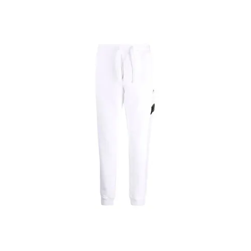 STONE ISLAND Knitted Sweatpants Unisex White