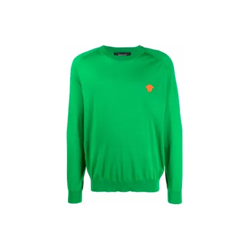 VERSACE Cashmere Sweaters Men Green