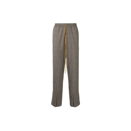 RHUDE Knitted Sweatpants Men Khaki