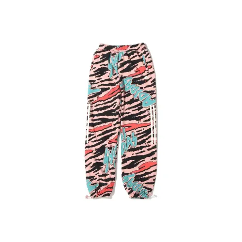 Adidas Knitted Sweatpants Men Pink