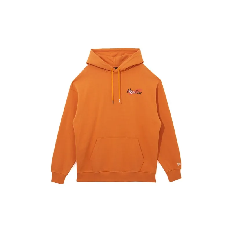 New Era Sweatshirts Man Orange-1