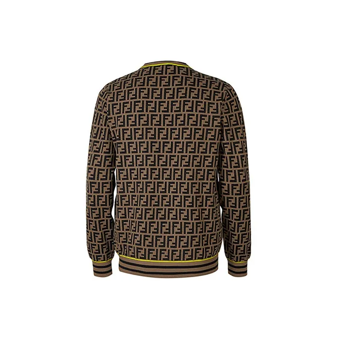 FENDI Sweaters Men Brown-1
